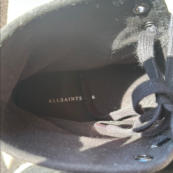 ALLSAINTS Douglas Contrast High Top Men’s Shoes Size 13 - Picture 9 of 10